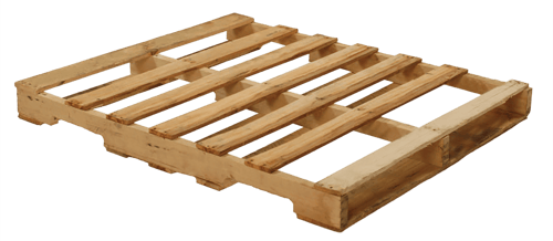 RetailSource 24 x 24 x 5 1/2 #1 Recycled 1000 Lbs Recycled Pallet Appearance May Vary Capacity Wood Pallet 
